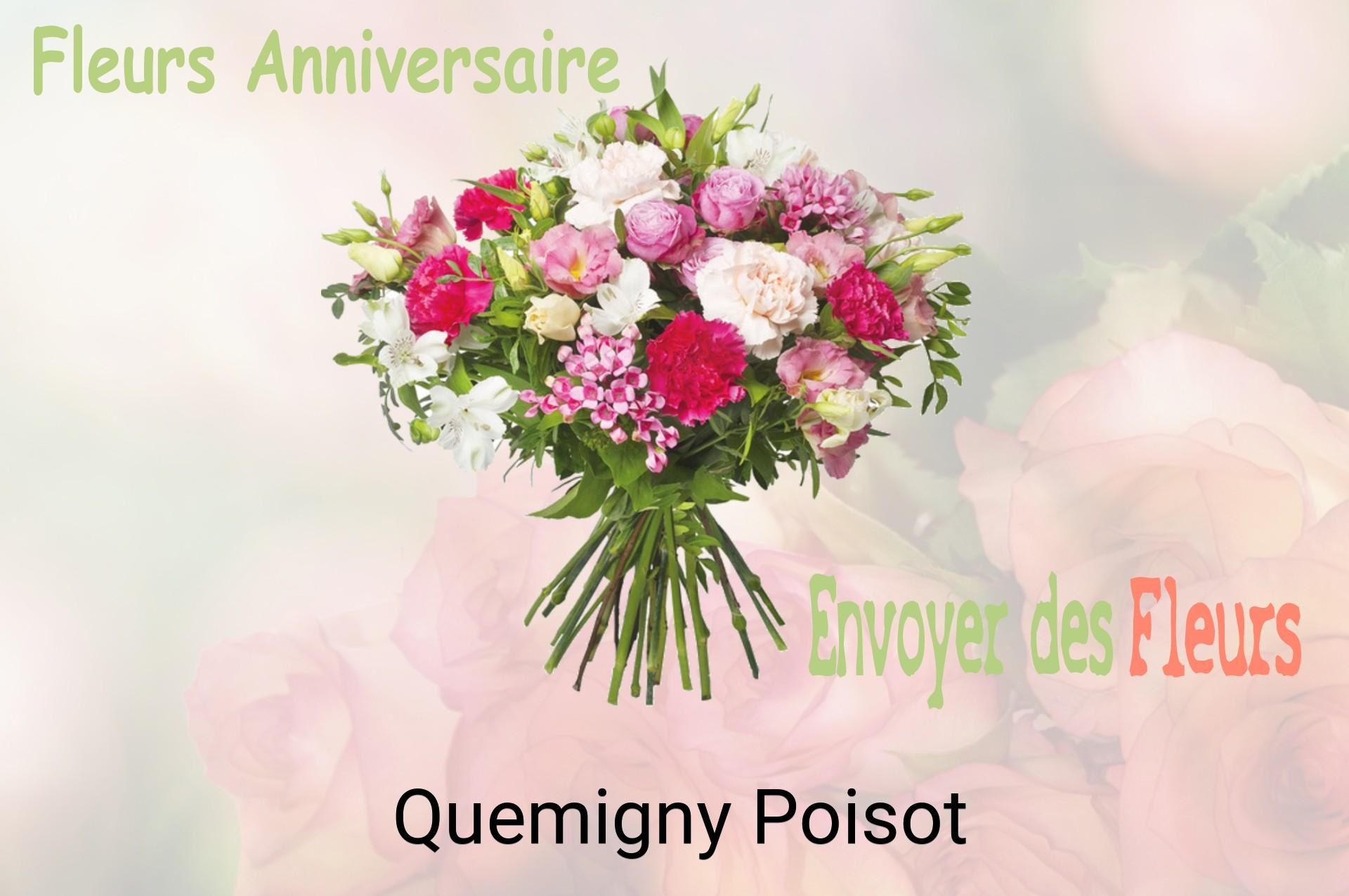 Bouquet de fleurs d’anniversaire livré à Quemigny-Poisot